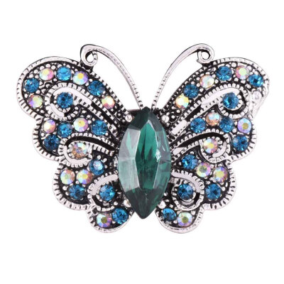 

Women Jewelry Butterfly Rhinestone Brooch Pin New Jewelry Elegant Gift