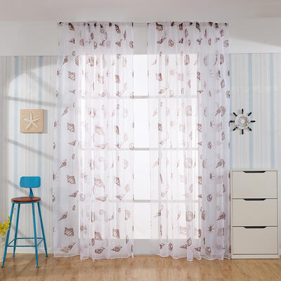 

Sea Snail Print Blackout Curtains Living Bedroom Window Home Drapes Curtain
