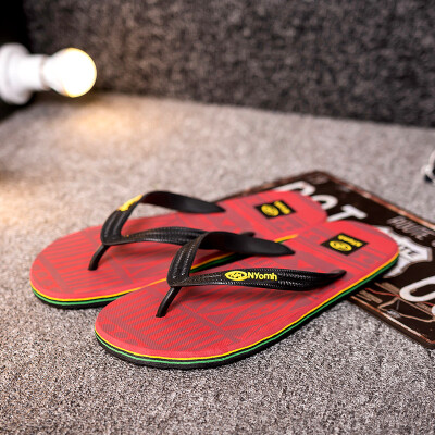 

Flip-flops men summer trend personality beach shoes men casual wear sandals slip rubber slippers men