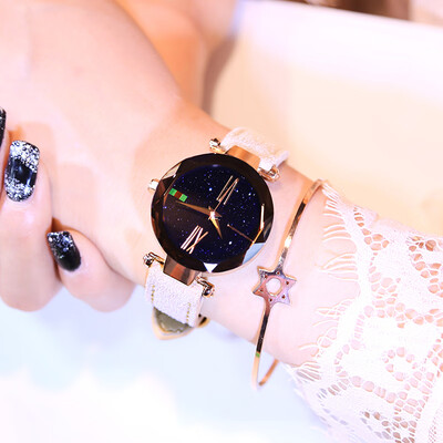 

Ins Starsky Watch Female Student Net Red with Light Luxury Ladies Fashion Trend Waterproof 2019 New