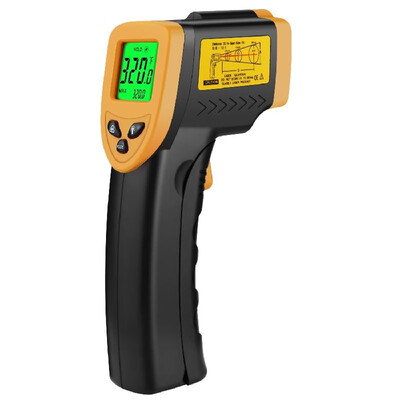 

DT-8550 Portable Non-Contact Digital IR Infrared Thermometer Handheld Infrared Temperature Meter with Adjustable Emissivity