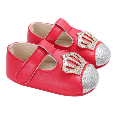 

Baby Infant Kids Girl Leather Soft Sole Crib Toddler Newborn Shoes