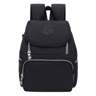 

Women Nylon Shoulder Bag Waterproof Elegant Daily Shopping Backpack