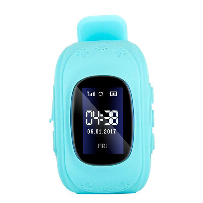 

096inch LCD Screen Kids Smart Watch Phone for Girls Boys Children Gifts LBS Tracker Locator Real-time Location Smartwatch with SI