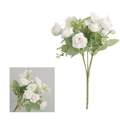 

Artificial Simulation Rose Cloth Flowers Heads Wedding Party DIY Home Decor