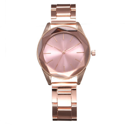 

New hot-selling fashion simple ladies alloy steel belt watch casual quartz watch female models
