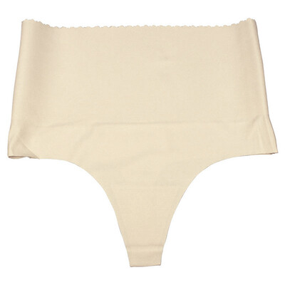 

Toponeto Women Underpant One-piece Traceless High-waist Bottom-in Thong Body shaping pant