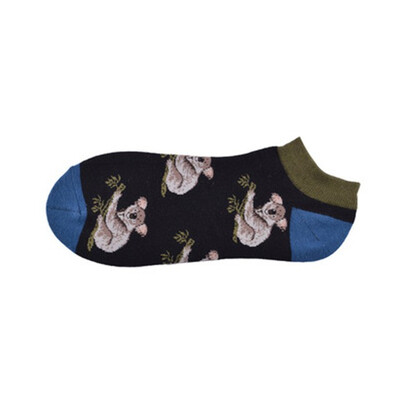 

New street fashion female socks Pop-Up street animal astronaut cactus creative element cotton breathable socks women sox