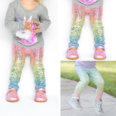 

Toddler Kids Girl Baby Sequin Leggings Pants Trousers Clothes Outfits