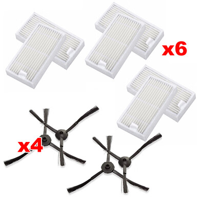 

Suitable For ILife V5 X5 Panda X500 Ecovacs CR120 X600 Side Brushes Filters Kit