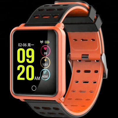 

KCW fashion Smart wristband Waterproof IP68 Fitness healthy Tracker band Heart Rate Blood Pressure SmartWatch N88