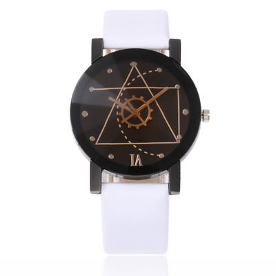 

Creative geometry gear literal ladies watch fashion