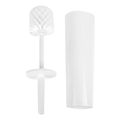 

Greensen Long Handle Plastic Toilet Brush with Holder Bathroom Brush Cleaning Tool for Home Hotel White