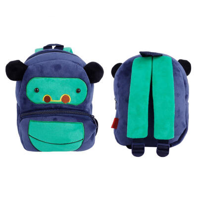 

Greensen Plush Cartoon Animal Children Kids Backpack Schoolbag Lunch Bag