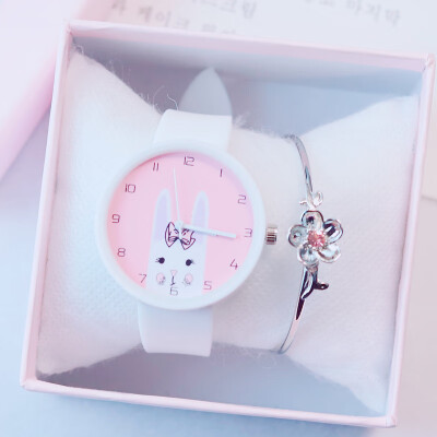 

Ins wind jelly watch girl student ulzzang fairy Korean version of simple girl candy color fresh