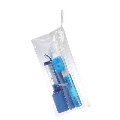 

Orthodontic Teeth Care Kit Teeth Cleaning Toothbrush Mirror Interdental Brush Wax Hourglass Dental Floss Oral Hygiene Tools