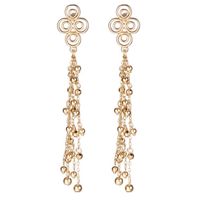 

Alloy Ear Studs with Ear Nuts Matte Style Cadmium Free & Nickel Free & Lead Free Real Gold Plated 117mm Pin 08mm