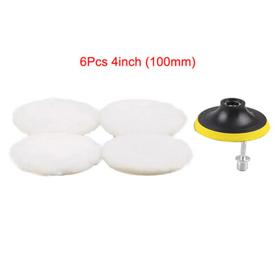 

Connector Drill Car Polisher Accessories Polishing Plate Wool Polishing Pad