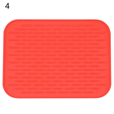 

Kitchen Silicone Heat Resistant Table Mat Non-slip Pot Pan Holder Pad Cushion