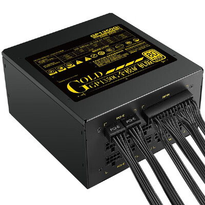 

Segotep 1250W GP1350G Full Modular ATX PC Computer Mining Power Supply Gaming PSU 12V For AMD Crossfire 80Plus Gold Active PFC