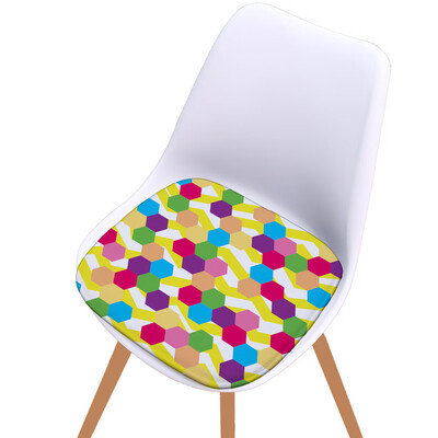 

Toponeto Printed Cotton Seat Pad Outdoor Dining Room Garden Kitchen Chair Cushion