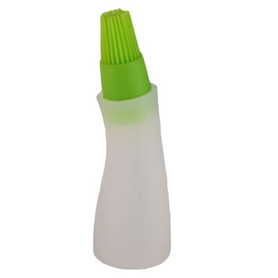 

Silicone High Temperature Resistant Adsorption Oil Bottle With Barbecue Heat-resistant Cooling Oil Control Brush Barbecue Tool