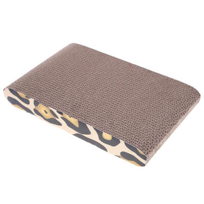 

Double Side Leopard Print Pet Cat Scratch Board Kitten Sleeping Playing Mat