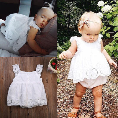 

Newborn Toddler Baby Girl Romper Jumpsuit Bodysuit Infant Clothes Outfit Sunsuit