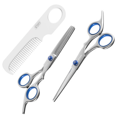 

Sakura Shu Enssu baby baby special stainless steel hairdressing scissors childrens flat shear comb three-piece ES2108
