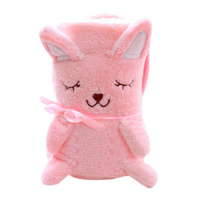 

Animal Blanket Soft Quilt Cartoon Animal Blanket Air Conditioner Blanket Home Textile Throw Coral Velvet Children Blanket