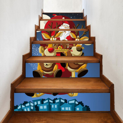 

〖Follure〗DIY Steps Sticker Removable Stair Sticker Home Christmas Decor