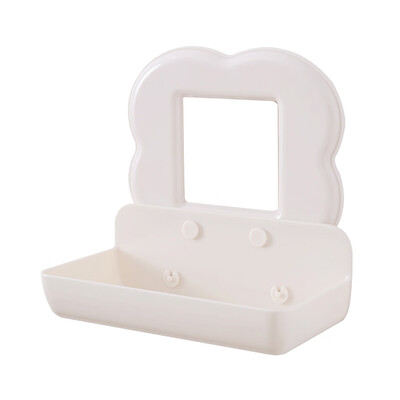 

Toponeto Wall Hanging Remote Controller Mobile Phone Bracket Storage Box No Hole Switch D