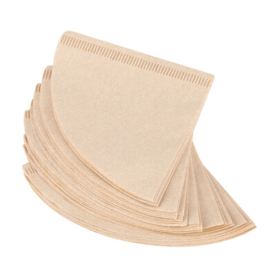 

40Pcs Unbleached Natural Cone-Shape Drip Coffee Cup Filter Papers Coffee Filters Coffee Filter Paper