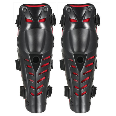 

1 Pair of Knee Shin Guards Breathable Adjustable Knee Sleeve Cap Pads Protector Armor for Motorcycle Motocross Racing Cycling