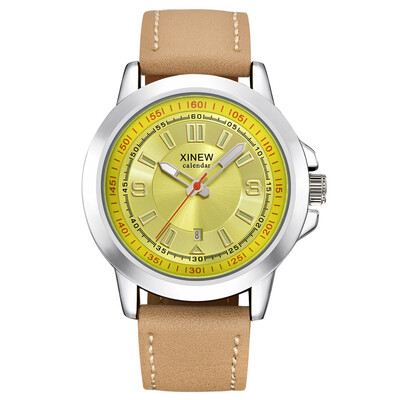 

Gobestart Brand Men Sport Watches Mens Quartz Clock Man Army Military Leather Wrist Watch