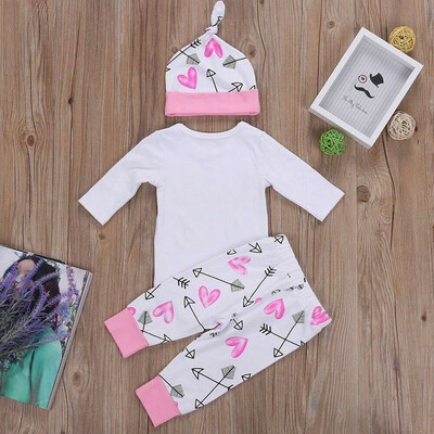 

Newborn Baby Girls Clothes Romper Jumpsuit Floral Pants Leggings Outfit Set