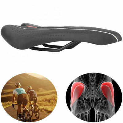 

Greensen Mountain Road Bike Soft Breathable Seat Shockproof Bicycle Saddle Replacement Accessory