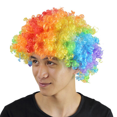 

〖Follure〗Halloween Exploding Head Clown Fans With The Same Wig