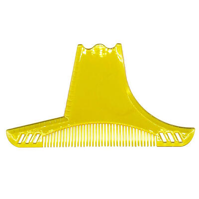 

Plastic ABS Beard Shaping Styling Template Beard Comb Men Shaving Tools