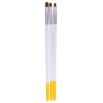 

3pcs Nail Art Brush Professional Nail Painting Drawing Brush Tool Set