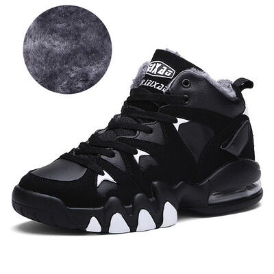 

Couple models mens sports shoes suede casual shoes plus cotton cushion shoes mens shoes basketball shoes