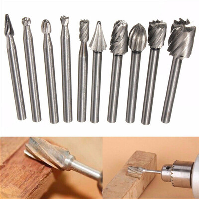 

Burr Grinding Bits Set High Speed Steel Perfect For Wood Carving Rasp 18 Shank
