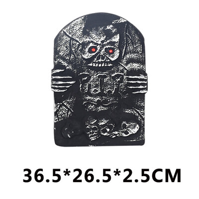 

Halloween Foam Tombstone Skeleton Tombstone Haunted House Bar Stone Grisly Props Party Decor Yard Decoration