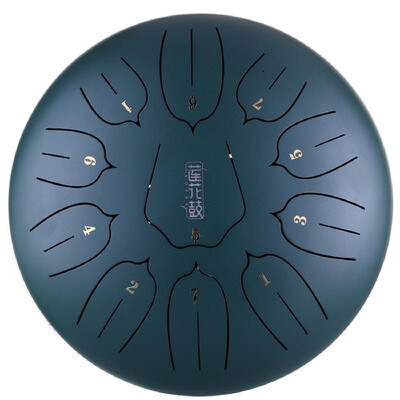 

12 inch Steel Tongue Drum Mini Hand Pan Drums with Drumsticks Percussion Musical Instruments Purify Your Mind&Soul