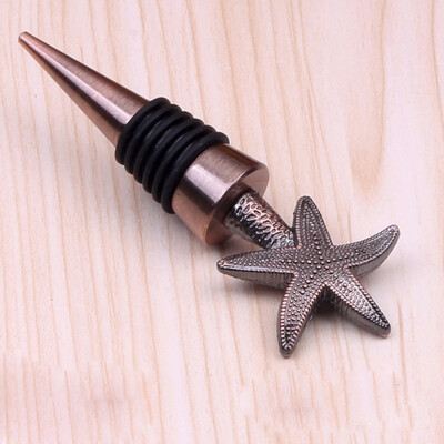 

Gobestart Zinc Alloy Wine Bottle Stopper Metal Clear Rhinestones