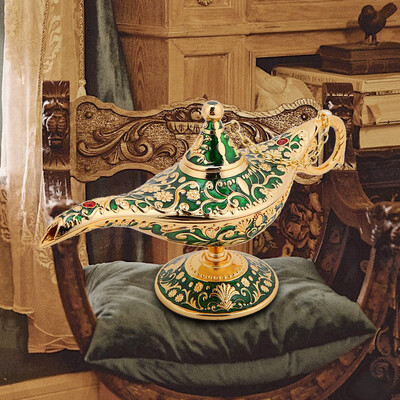 

Greensen Retro Home Collection Wishing Tea Pot Oil Saving Decoration Gift Oil Saving Decoration Wishing Tea Decoration