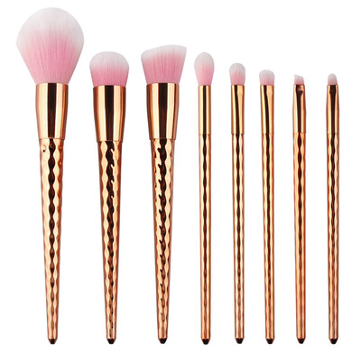 

Toponeto 8PCS Make Up Foundation Eyebrow Eyeliner Blush Cosmetic Concealer Brushes