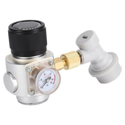 

Greensen Home Brew CO2 Regulator Charger Kit Gas Disconnect Home Draft Beer Kegerator