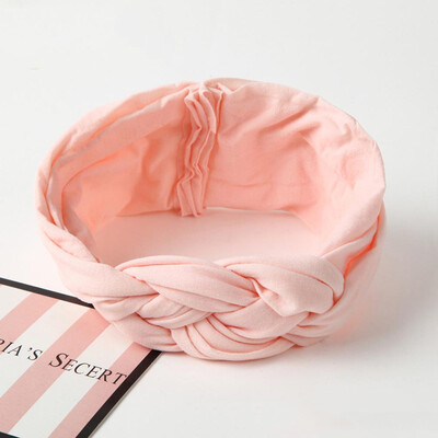 

Newborn Girls Baby Toddler Turban Solid Soft And Comfortable Knot Hair Band Headwear