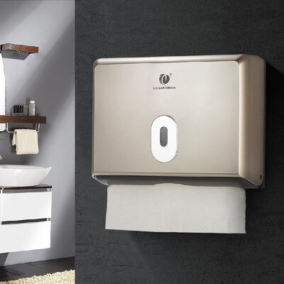 

CHUANGDIAN Wall-mounted Bathroom Tissue Dispenser Tissue Box Holder for Multifold Paper Towels